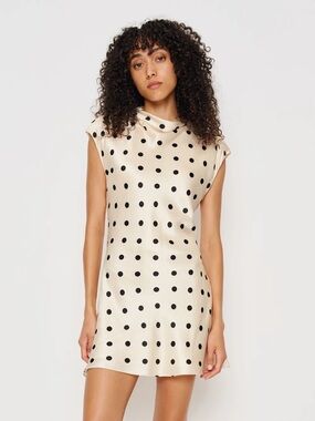 Reformation Rory Silk Dress